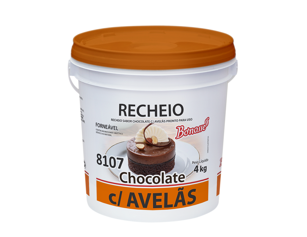 Recheio Chocolate com Avelã