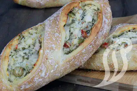 Pão de Tapioca com Palmito Pão de Tapioca com Palmito