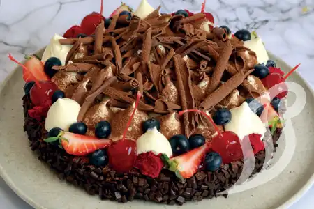 Brownie Floresta Negra Brownie Floresta Negra