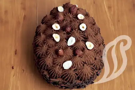 Brownie Páscoa Trufado com Creme de Avelã Brownie Páscoa Trufado com Creme de Avelã