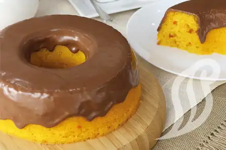 Caseirinho Cenoura com Cobertura Caseirinho Cenoura com Cobertura