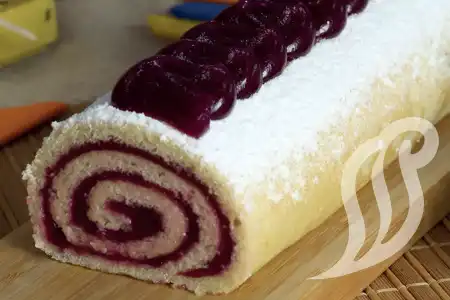 Rocambole de Tapioca com Vinho Rocambole de Tapioca com Vinho