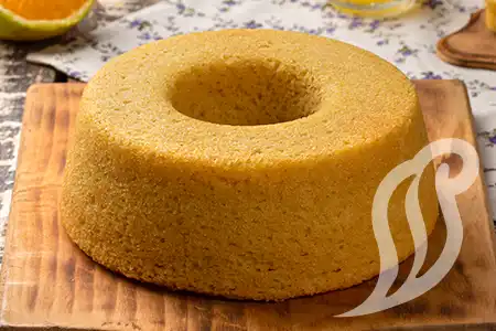 Massa de Bolo de Laranja Pronta Congelada