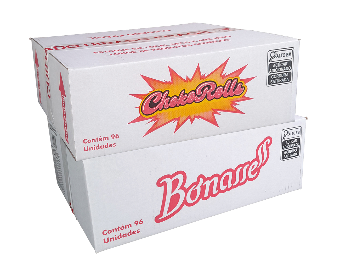 Chokorolls com Cobertura Sabor Chocolate Meio Amargo